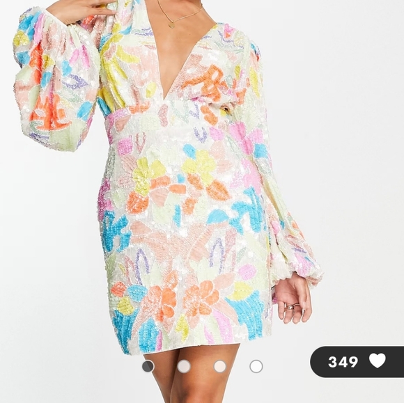 ASOS mini sequin dress - Picture 9 of 14